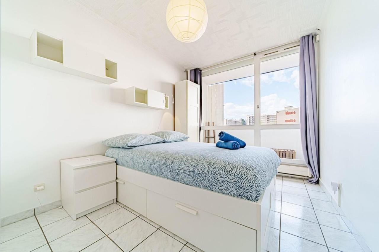 Atypical Apartment With Balcony & Interior Stairs Villeurbanne Exteriér fotografie