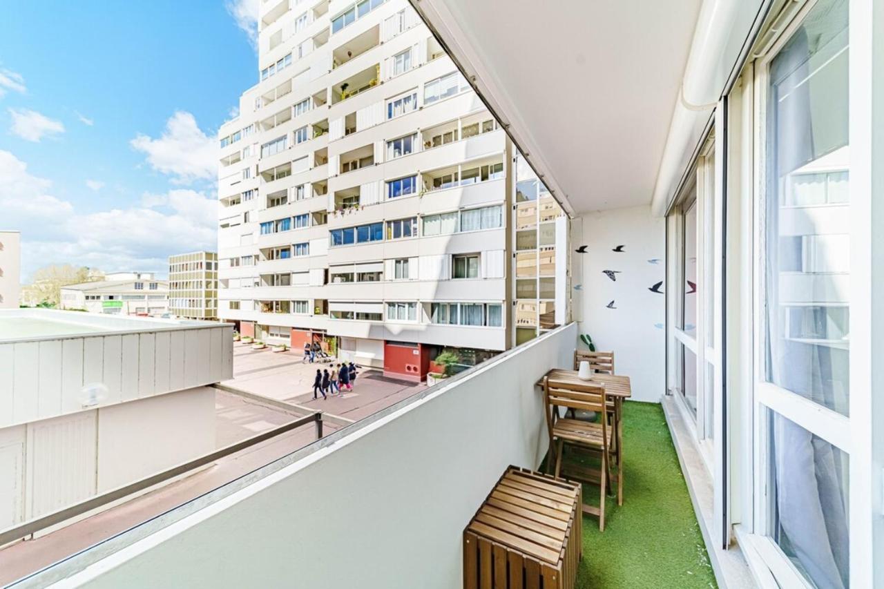 Atypical Apartment With Balcony & Interior Stairs Villeurbanne Exteriér fotografie